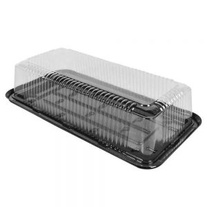 DOMO 1/2 BARRA ALTO BASE NEGRA 35X17X11 C/5 PIEZAS